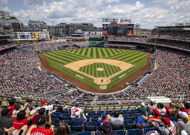 Nationals Park view