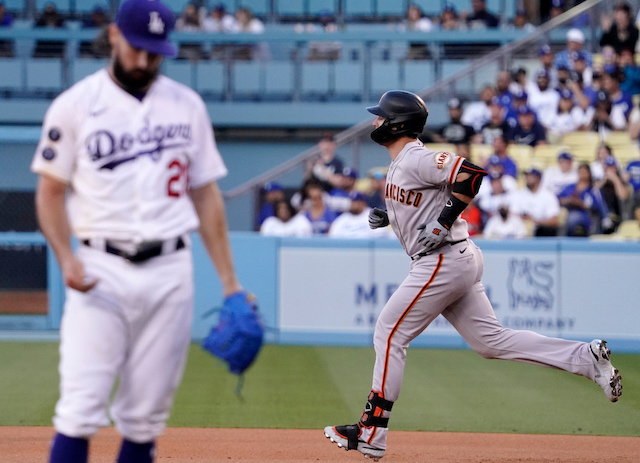 Tony Gonsolin, Buster Posey