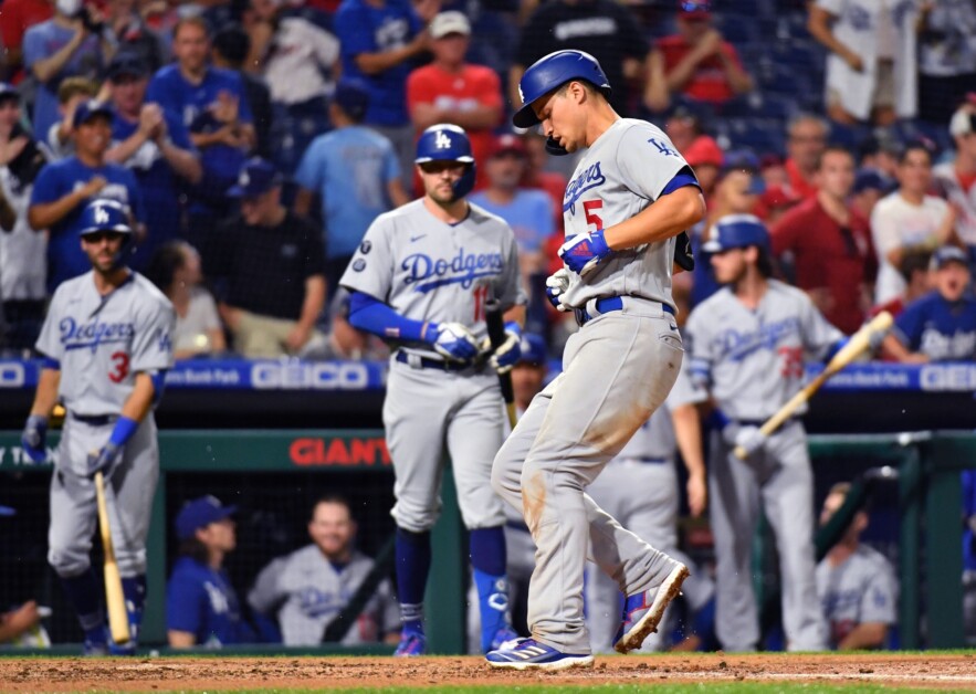 Cody Bellinger, AJ Pollock, Corey Seager, Chris Taylor