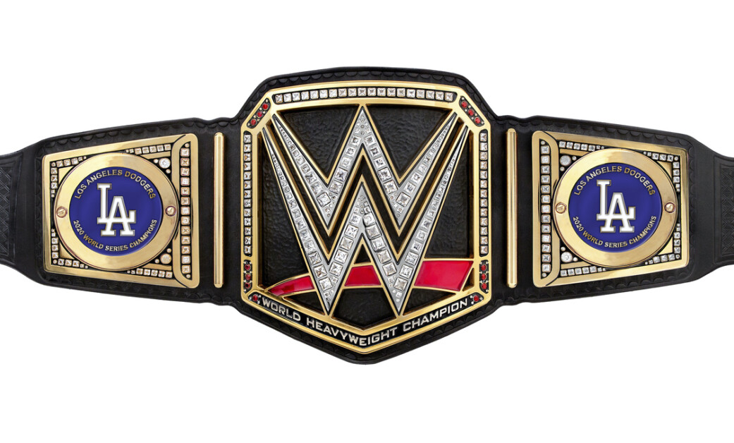 Dodgers WWE belt