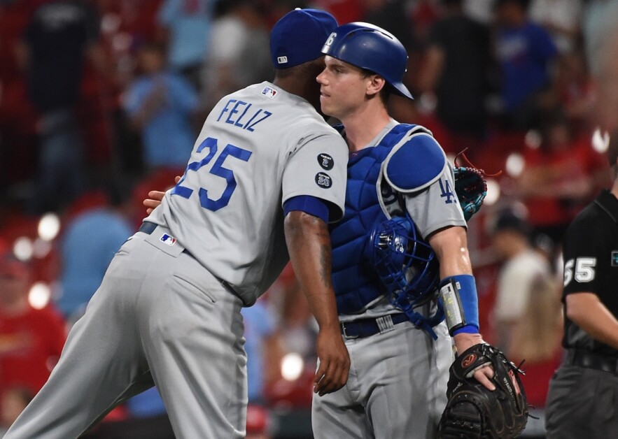 Neftalí Féliz, Will Smith, Dodgers win