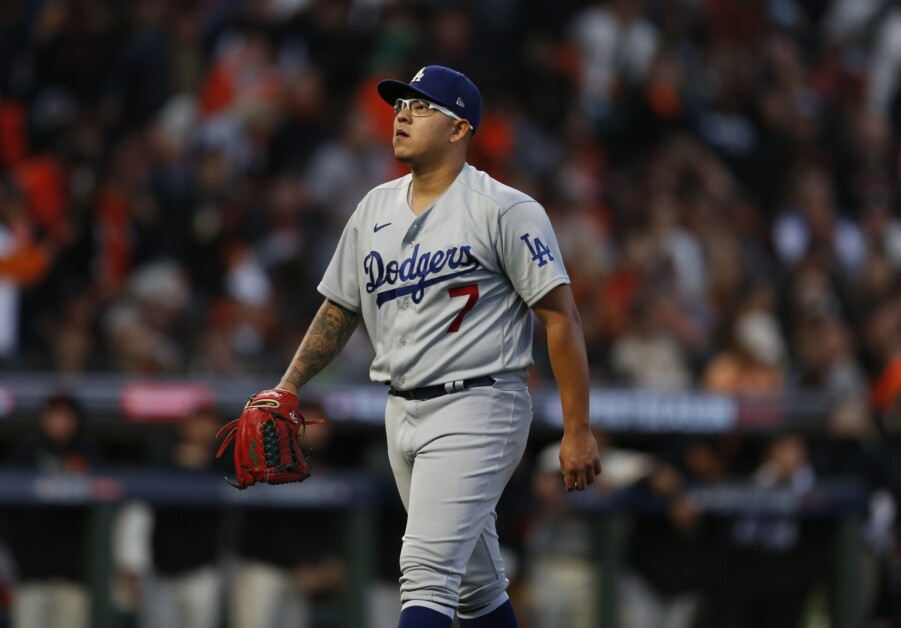 Julio Urias, 2021 NLDS