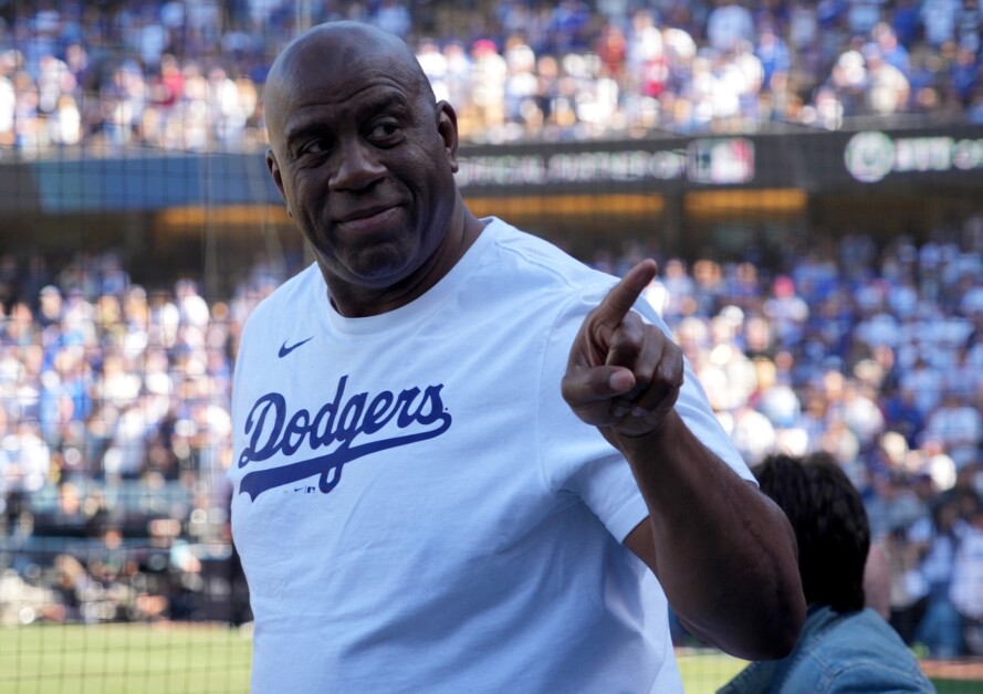 Magic Johnson, 2021 NLCS