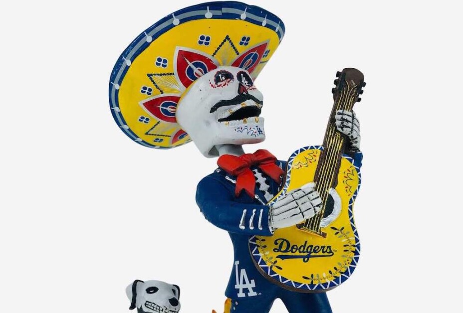 Dodgers Día de los Muertos bobblehead, Day of the Dead, FOCO