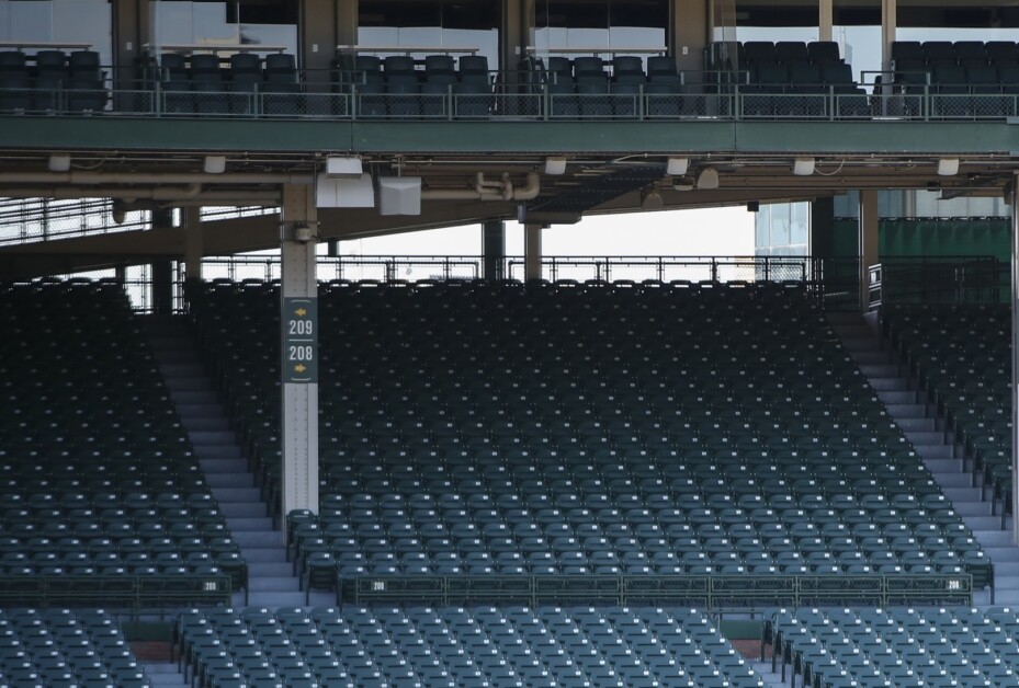 MLB lockout, empty stands