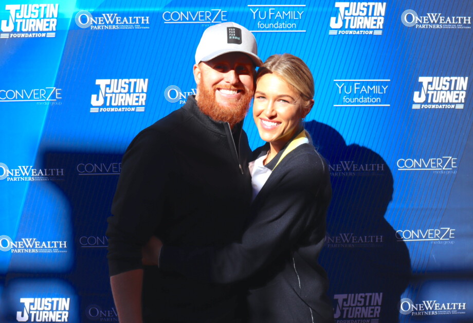 Justin Turner, Kourtney Turner, Justin Turner Golf Classic