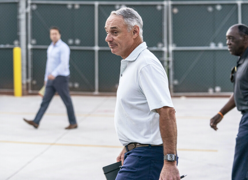 Rob Manfred, MLB lockout