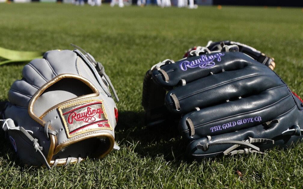 Rawlings Gold Glove logo, gloves, 2022 Spring Training