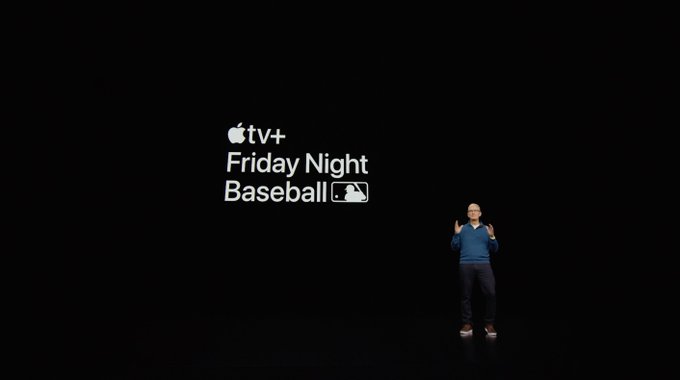 Tim Cook, MLB Friday Night Baseball, Apple TV+