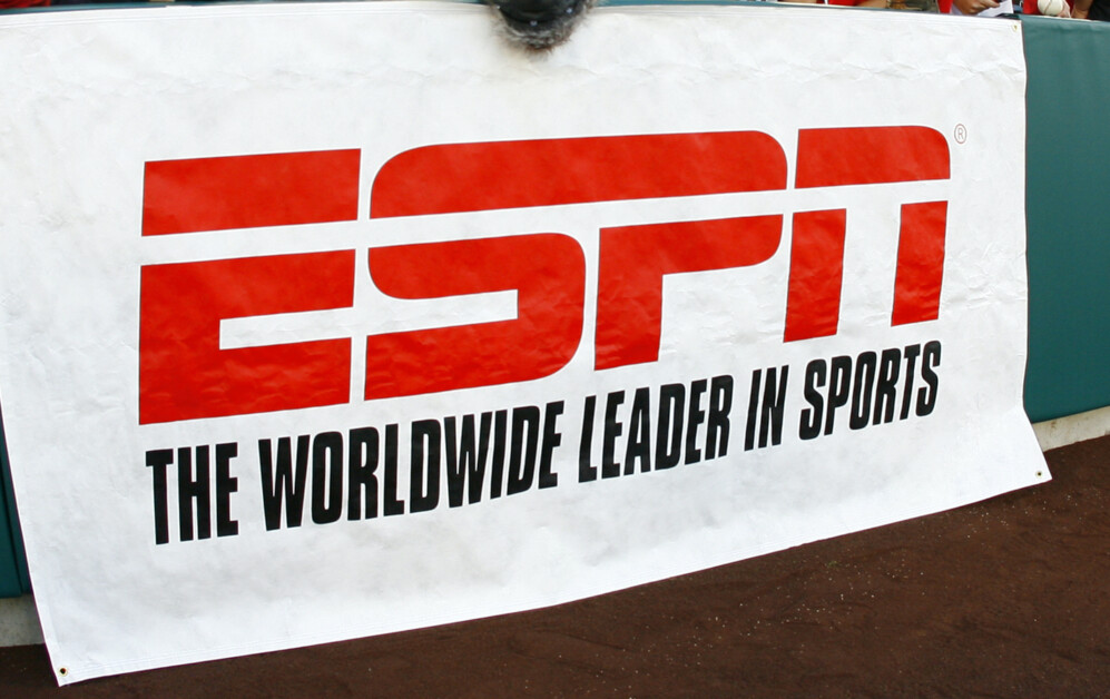 ESPN banner, logo