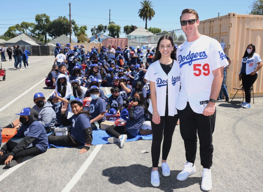 Evan Phillips, Elizabeth Phillips, Los Angles Dodgers Foundation, Shoes That Fit