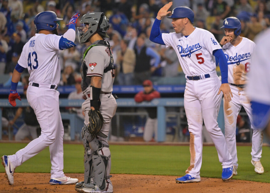 Freddie Freeman, Edwin Ríos, Trea Turner