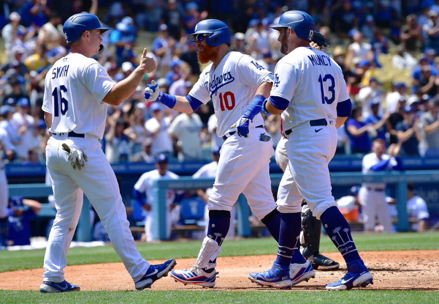 Max Muncy, Will Smith, Justin Turner