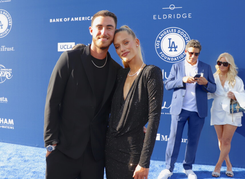 Cody Bellinger, Chase Carter, Los Angeles Dodgers Foundation Blue Diamond Gala