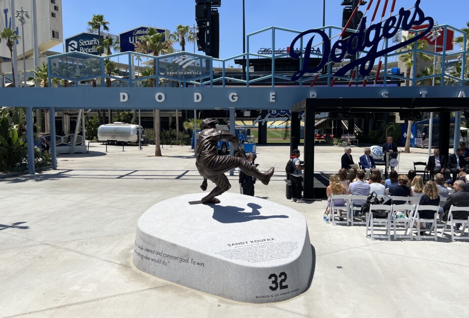 Sandy Koufax Statue