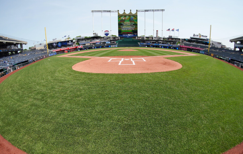 Kauffman Stadium view