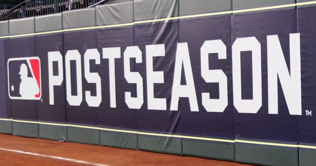 MLB postseason sign