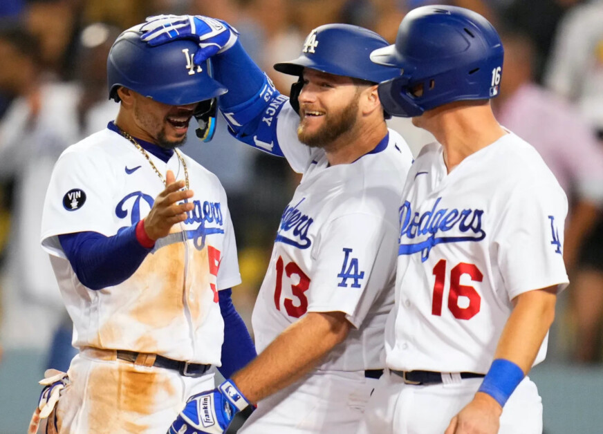 Mookie Betts, Max Muncy, Will Smith