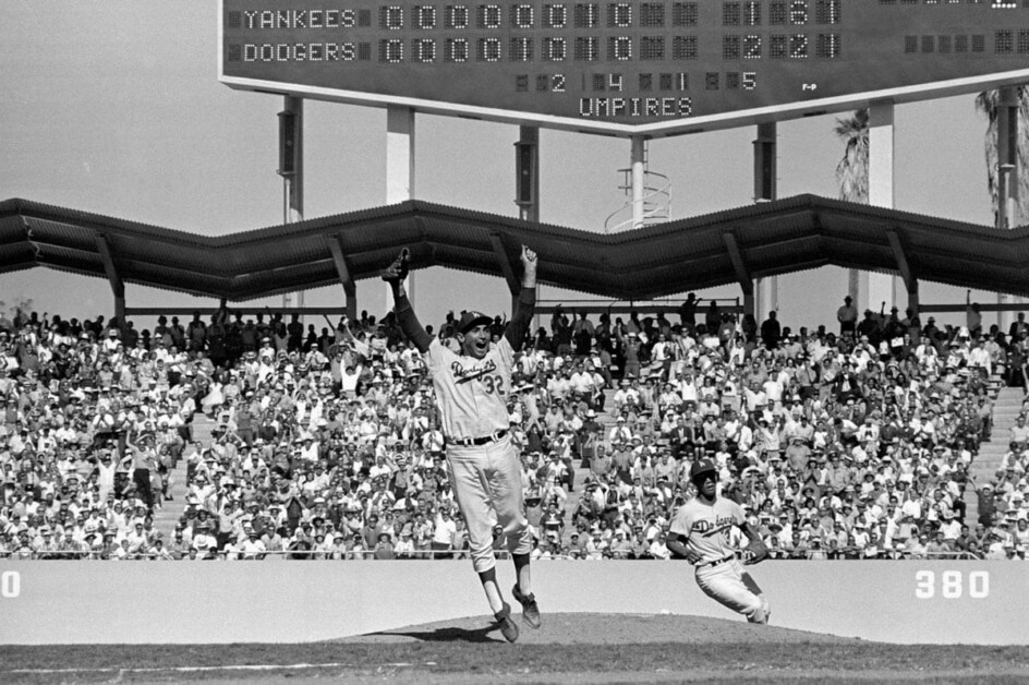 Sandy Koufax, Maury Wills, 1963 World Series