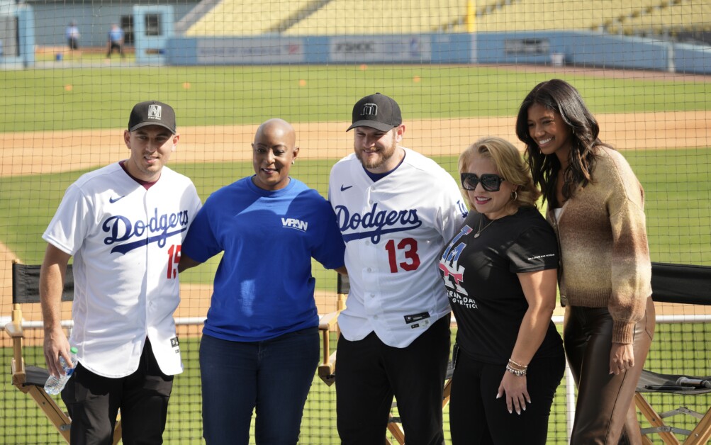 Austin Barnes, La Tina Jackson, Max Muncy, Naomi Rodriguez, Kirsten Watson