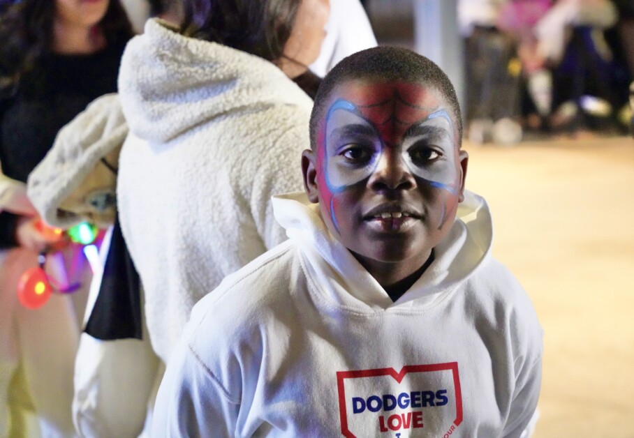 Child Spider-man Face Paint