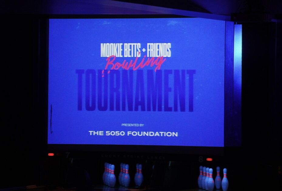 Mookie Betts Bowling Tournament, 5050 Foundation