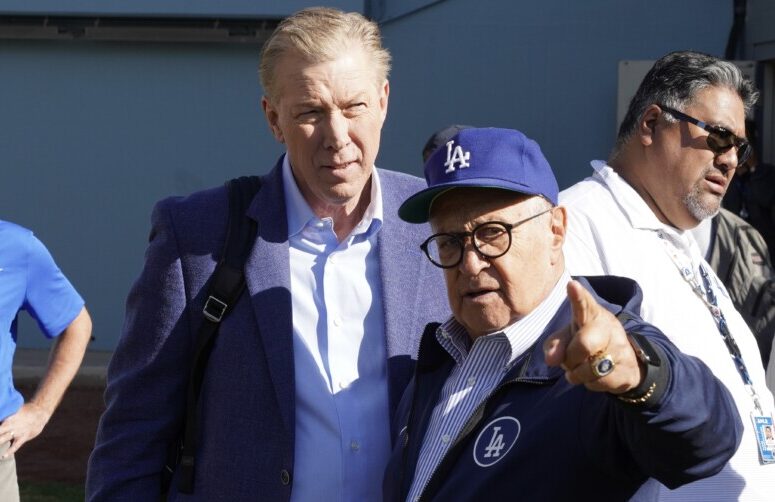 Orel Hershiser, Jaime Jarrín, 2023 Dodgers FanFest