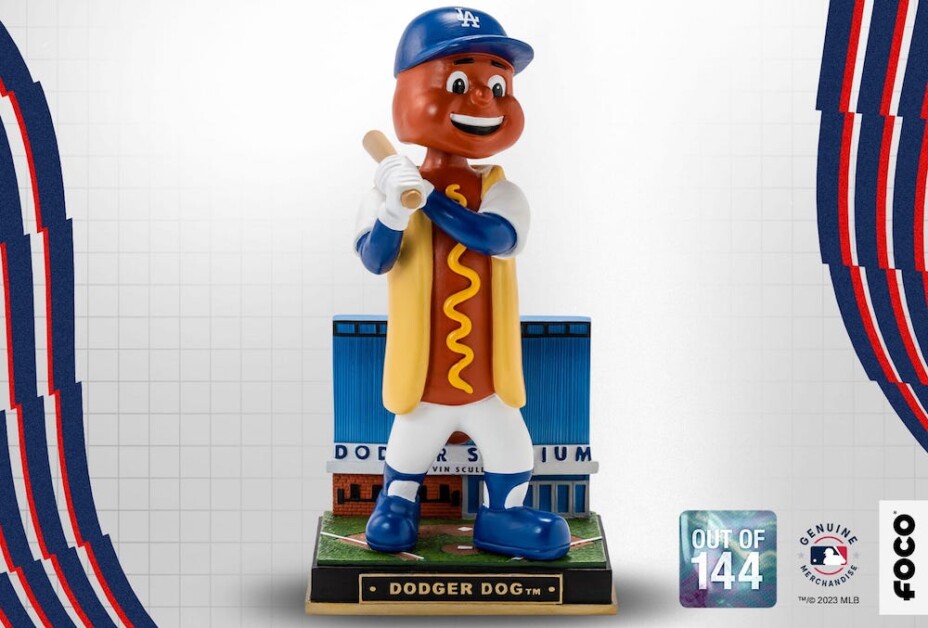 2023 Dodgers Opening Day bobblehead, FOCO