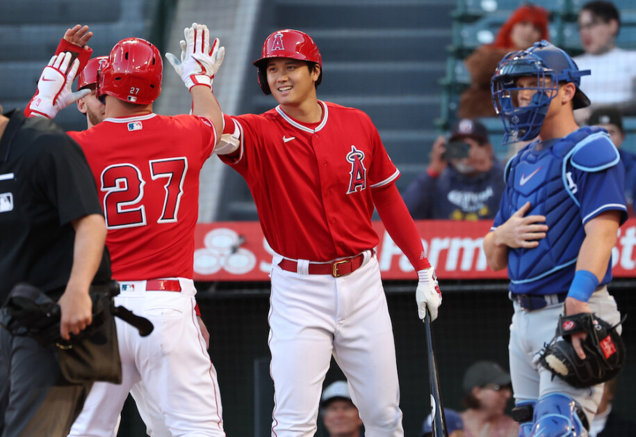 Shohei Ohtani, Will Smith, Mike Trout, 2023 Spring Training