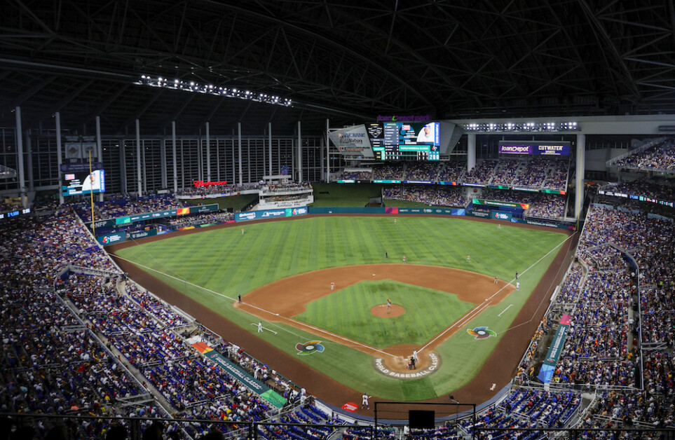 loanDepot Park view, 2023 World Baseball Classic