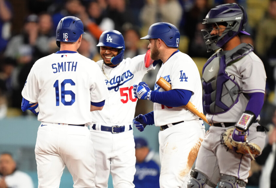 Mookie Betts, Max Muncy, Will Smith