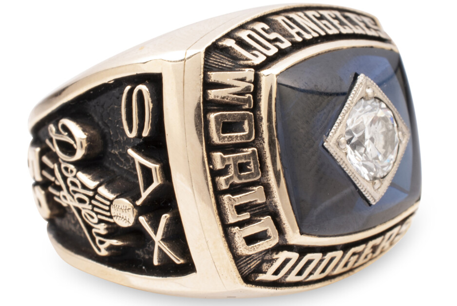 Steve Sax, 1981 Dodgers World Series ring