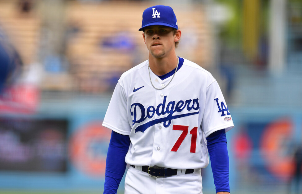 Gavin Stone, MLB debut jersey patch