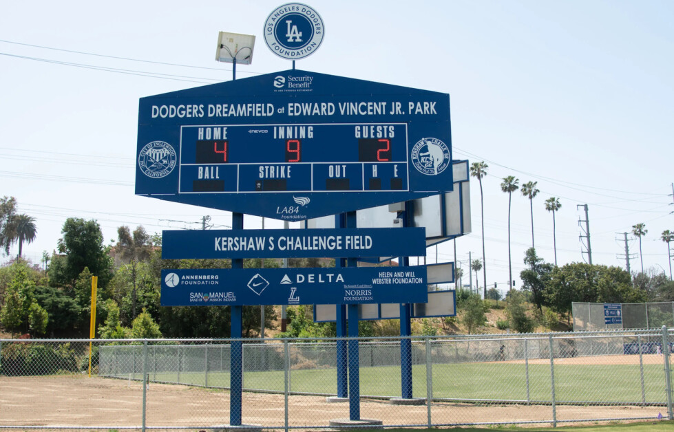 Los Angeles Dodgers Foundation, Dodgers Dreamfields, Kershaw's Challenge Field