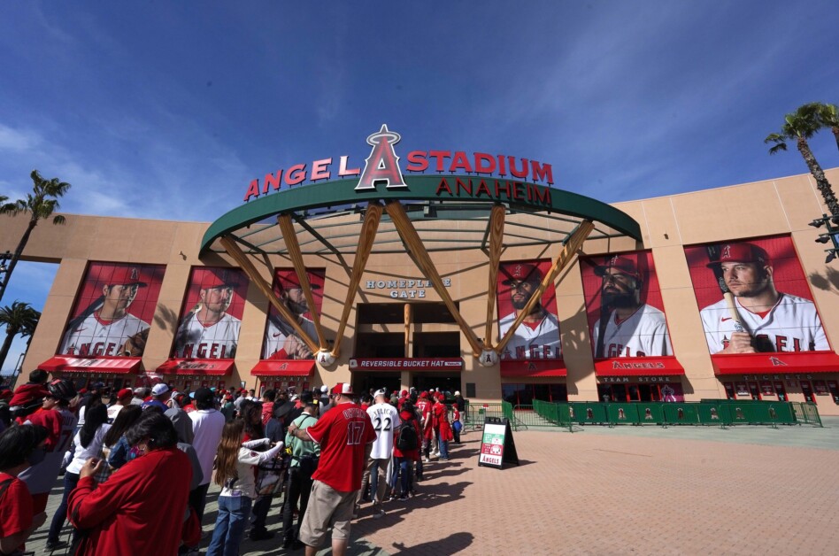 Angel Stadium entrance