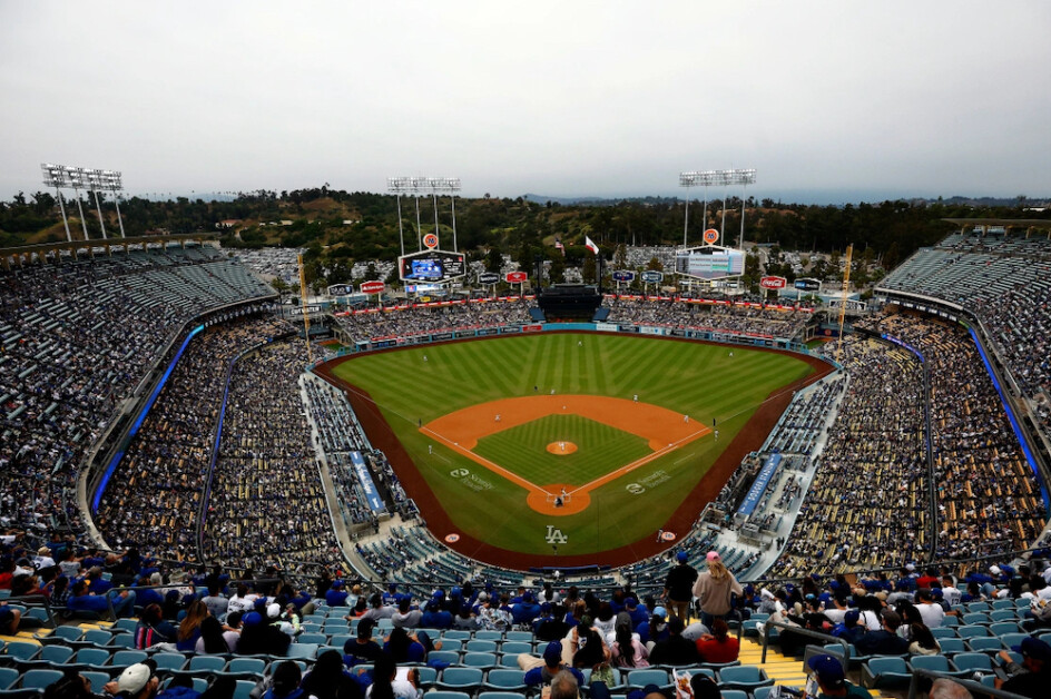 Dodger Stadium view