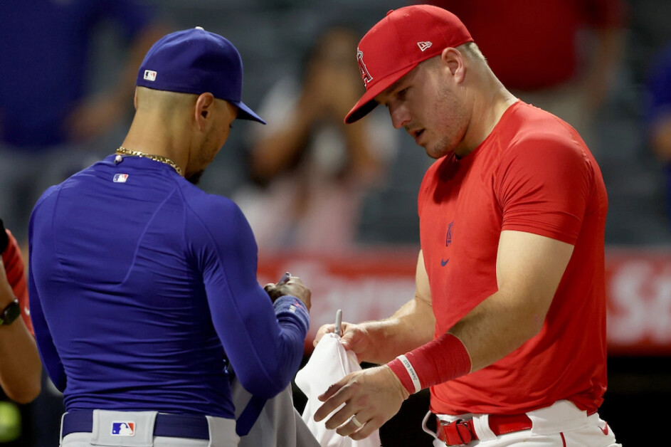 Mookie Betts, Mike Trout, Freeway Series