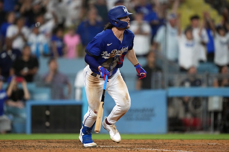 James Outman, Dodgers City Connect, walk-off win