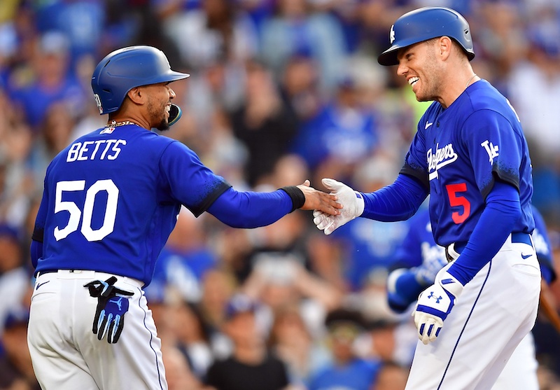 Mookie Betts, Freddie Freeman, Dodgers City Connect