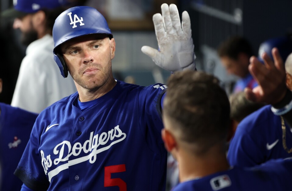 Freddie Freeman, Miguel Rojas, Dodgers City Connect