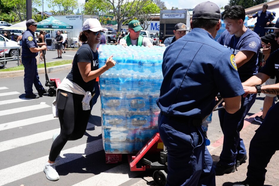 Hawaii wildfires, relief efforts