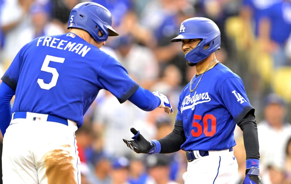 Mookie Betts, Freddie Freeman, Dodgers City Connect