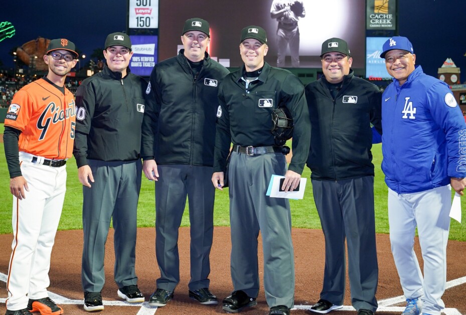 Kai Correa, Dave Roberts, umpires