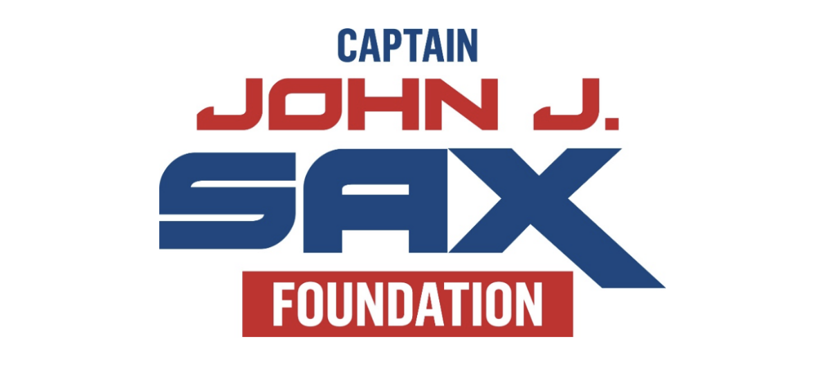 Captain John J. Sax Foundation logo, Steve Sax