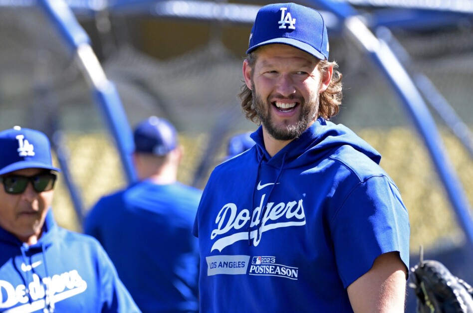 Clayton Kershaw, Dave Roberts, 2023 NLDS