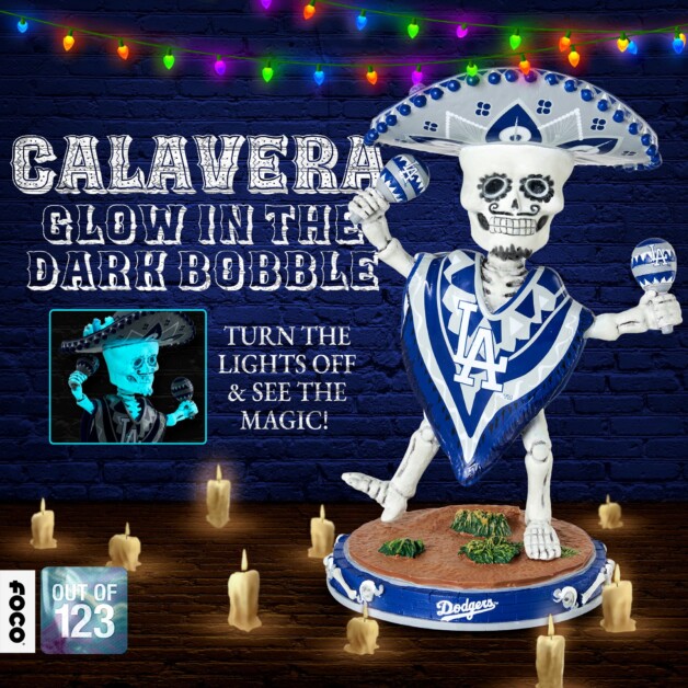 Dodgers Día de los Muertos bobblehead, Day of the Dead, FOCO