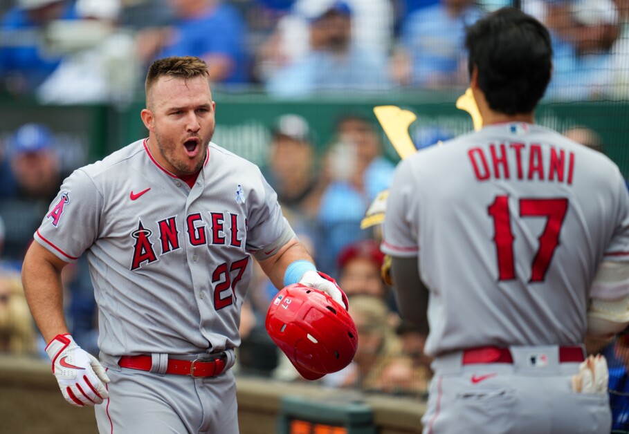 Shohei Ohtani, Mike Trout