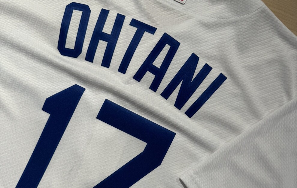 Shohei Ohtani, Dodgers jersey