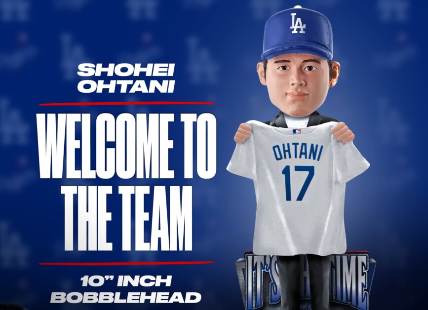 Shohei Ohtani bobblehead, FOCO