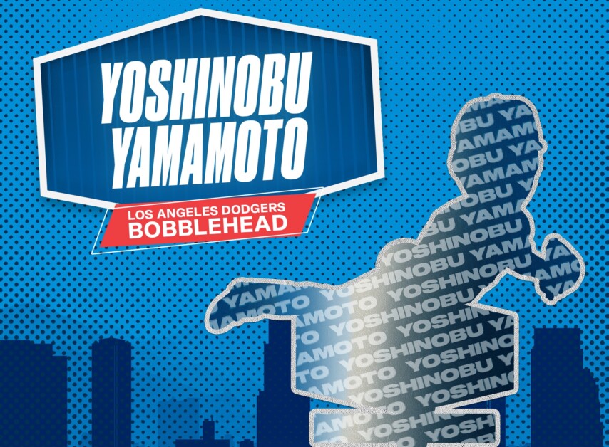 Yoshinobu Yamamoto bobblehead, FOCO